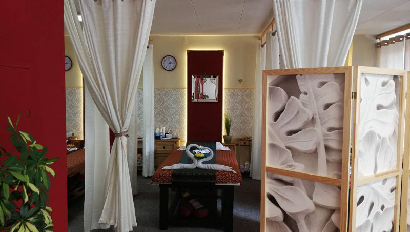 Zugang Massageplätze